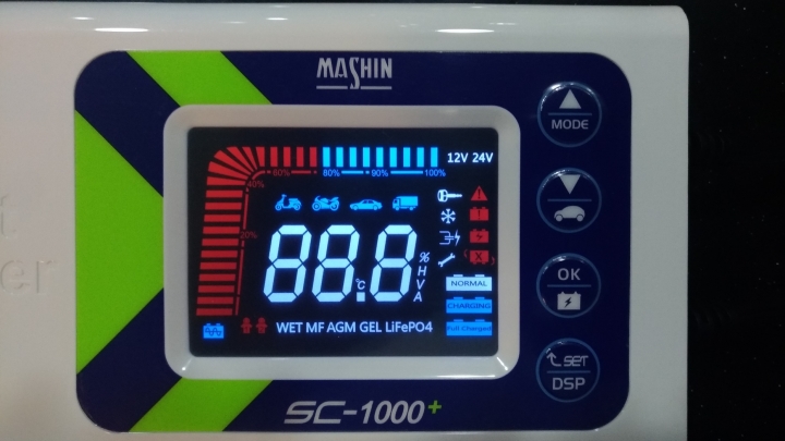 電瓶的守護神-麻新電子MASHIN SC-1000+ 智慧型(鉛酸/鋰鐵)雙模充電器開箱(圖多)