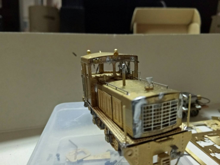 銅車 酒井10t 133號機  製作