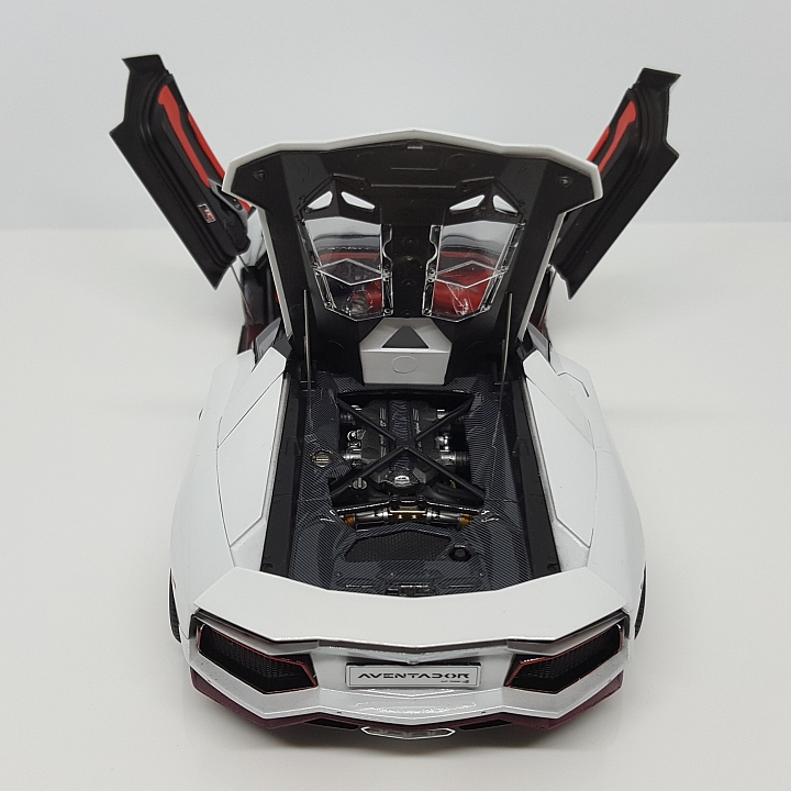 [ Fujimi 1:24 ] 青島 藍寶堅尼 阿凡塔多 LP700-4 硬頂敞篷 Aoshima Lamborghini Aventador LP700-4 Roadster 製作過程