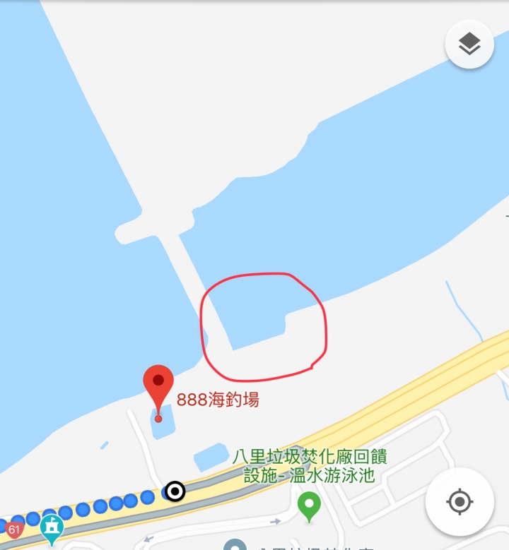 關於888長堤旁亂石區 請各位前輩指點