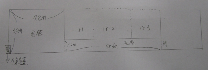 日立雙吹窗型(變頻冷專)該選哪一個"冷氣能力"呢@@