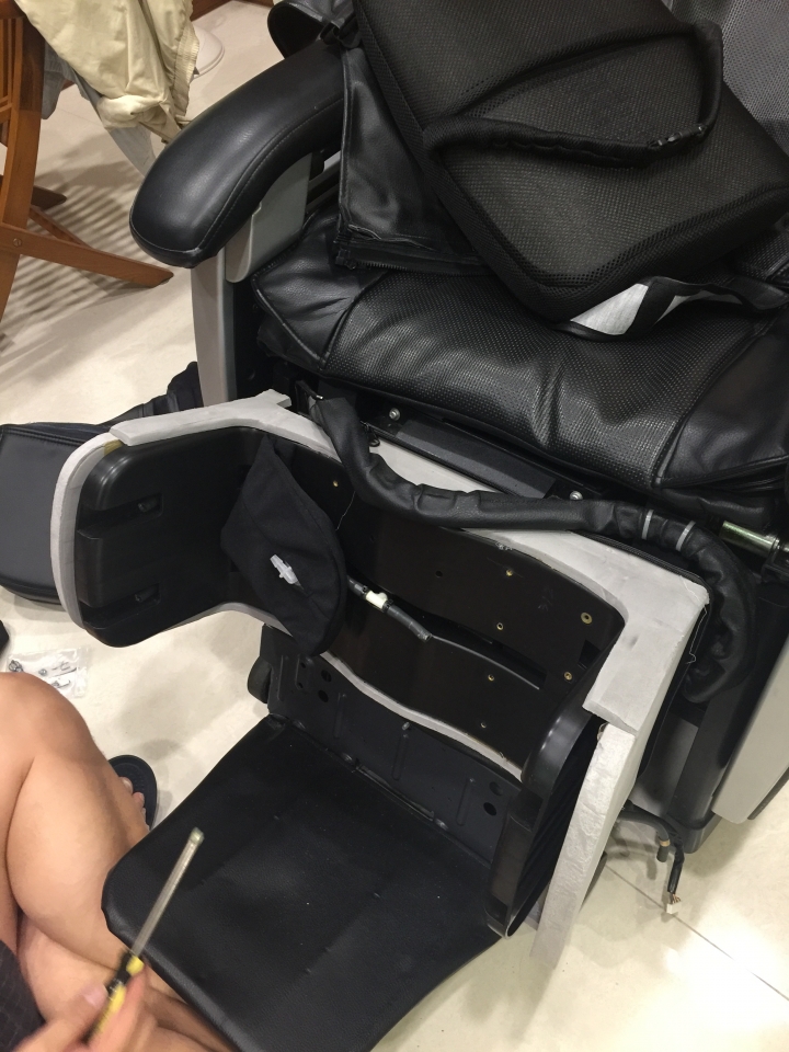 OSIM OS-7800 按摩椅氣囊修復DIY
