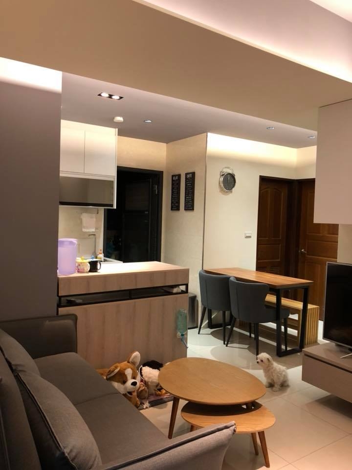 [開箱]小屋裝潢室內約13坪+露台約4坪-新成屋