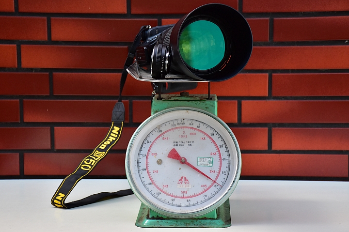 200-500mm和600mm加上1.4X比較