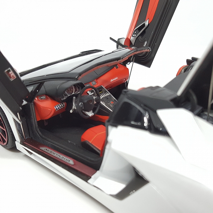 [ Fujimi 1:24 ] 青島 藍寶堅尼 阿凡塔多 LP700-4 硬頂敞篷 Aoshima Lamborghini Aventador LP700-4 Roadster 製作過程