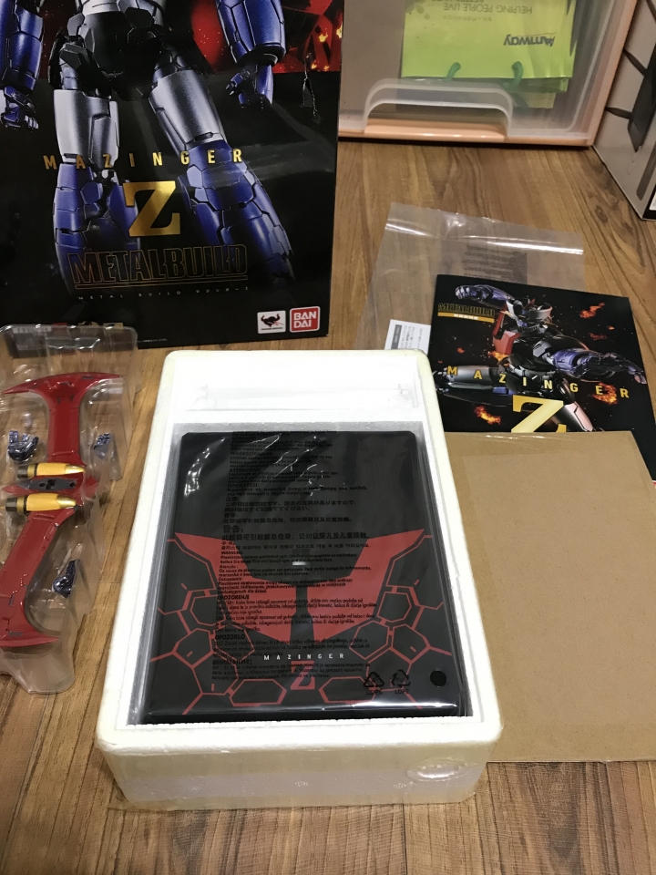 開箱~~~~~Metal Build MB合金 無敵鐵金剛 魔神Z