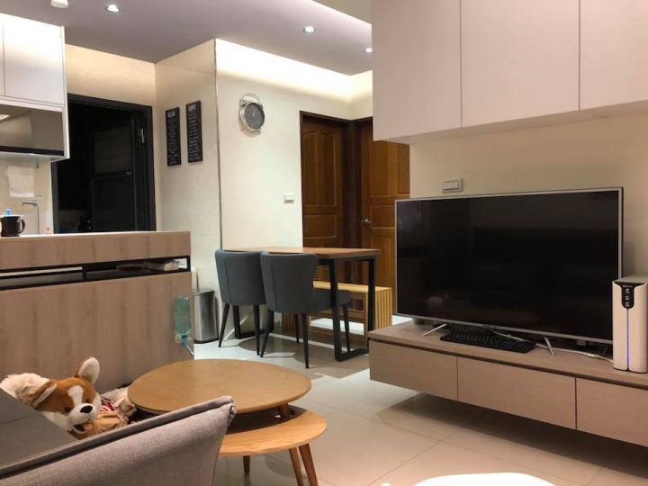 [開箱]小屋裝潢室內約13坪+露台約4坪-新成屋
