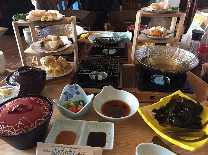 【岩手県】311大地震，浴火重生的陸前高田干貝三吃經典套餐！