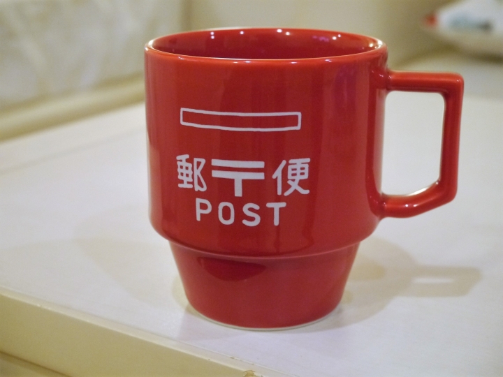 KITTE限定 HASAMI郵筒馬克杯與郵筒手帕
