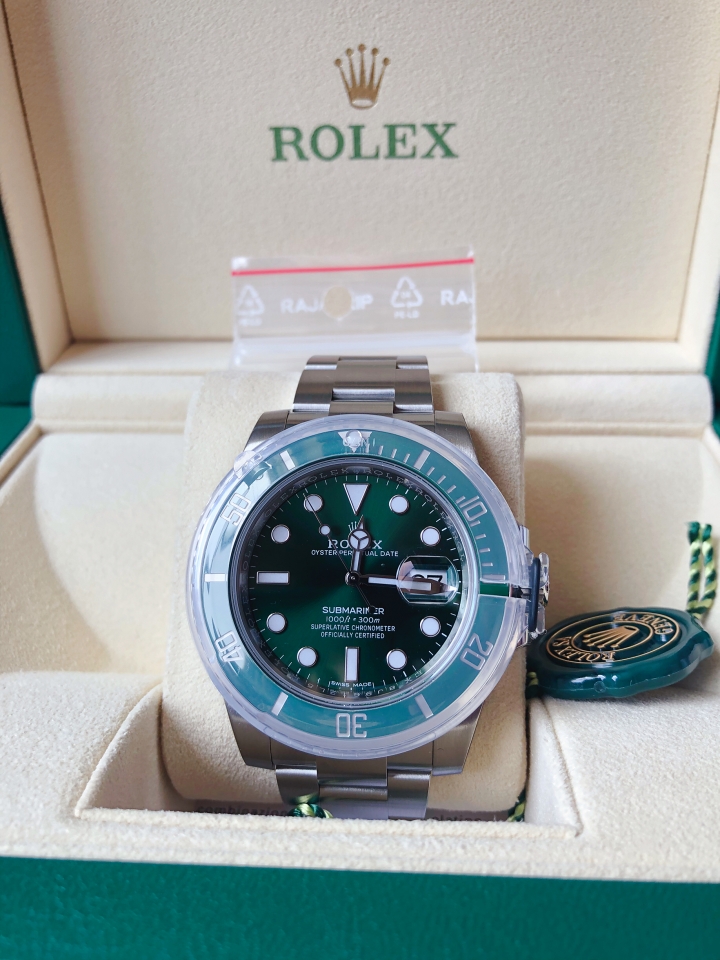 2018年3月歐洲-義大利購入Rolex 116610LV 綠水鬼開箱兼購入建議