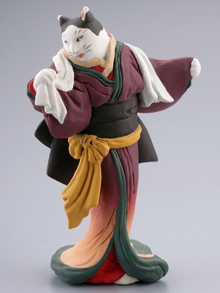 異色貓繪實體化！海洋堂膠囊Ｑ博物館「歌川國芳 貓之立體浮世繪美術館」登場
