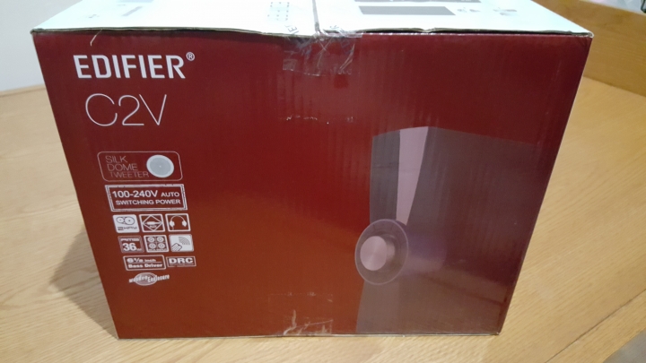 Edifier C2V 喇叭簡易開箱分享