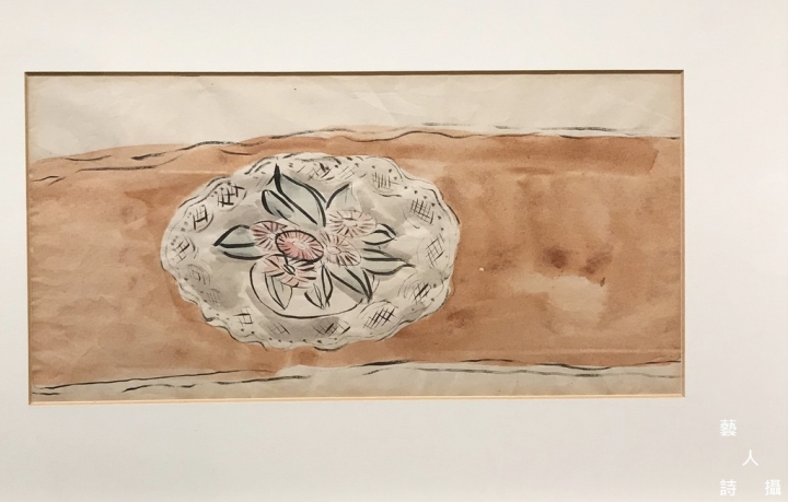 捧在手心的常玉.誠品畫廊「細看常玉」展@趣,逛藝術.藝人詩攝
