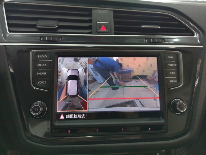 New tiguan 400TDI 升級原廠燈殼型盲點偵測系統＆駛出輔助＆原廠數字型直接胎壓