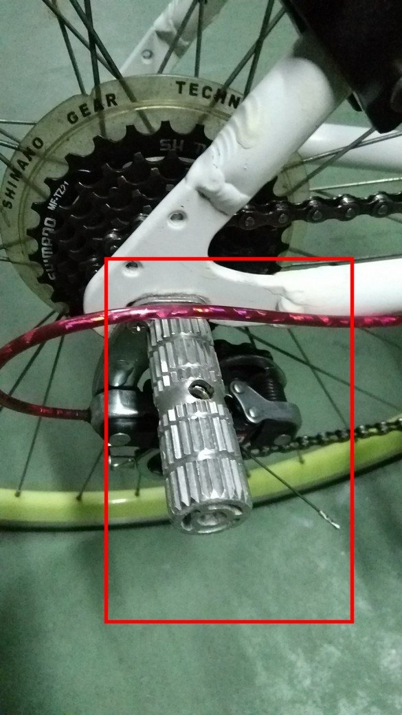 <已解決>請問單車火箭筒怎麼拆?