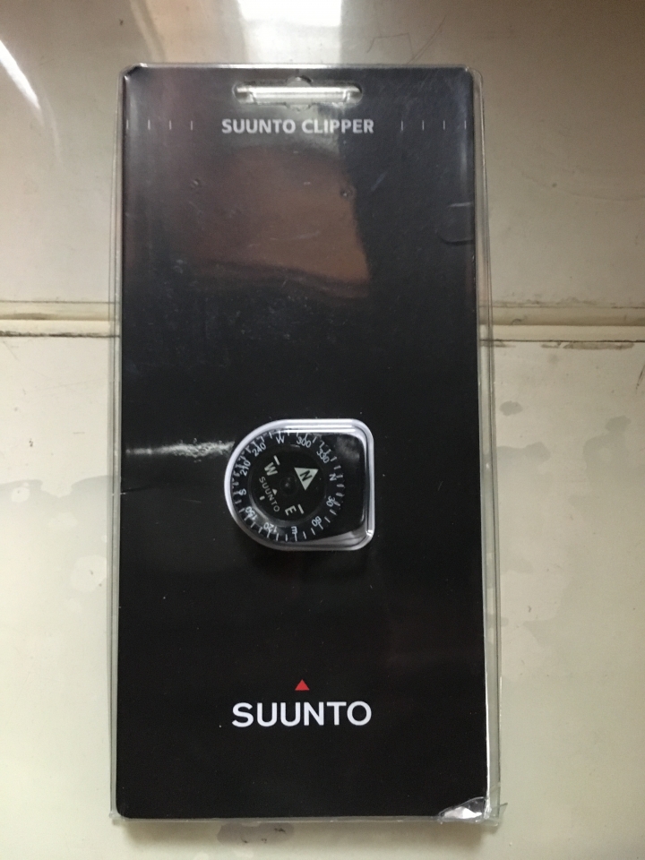 SUUNTO CLIPPER 錶扣式指北針疑問