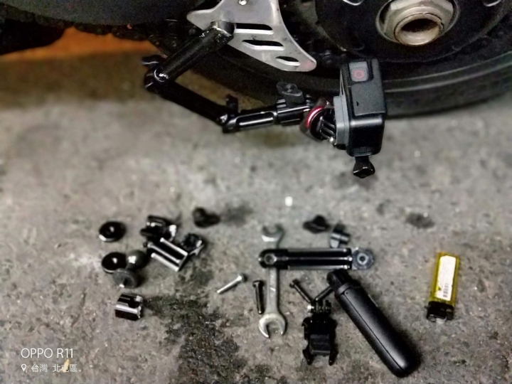 人因地圖 車用平板電腦架+GoPro支架重機支架運動攝影機支架