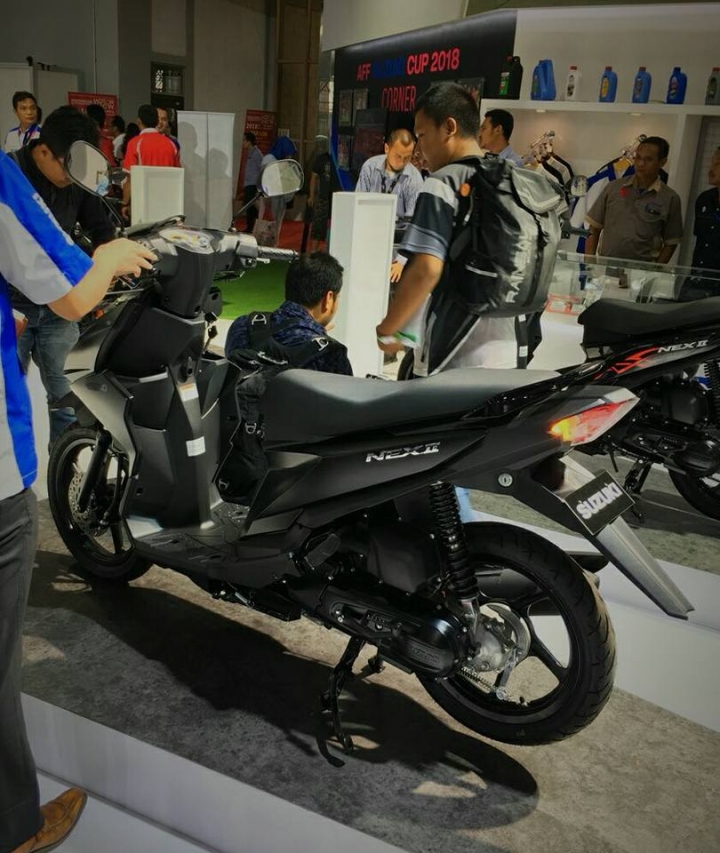 國外Suzuki Nex II 2018 發表 (大輪)