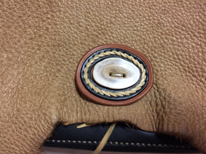 Ragcult 鹿革messenger bag