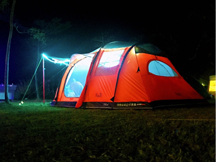 橙堡 努特 Nuit air tent NTG40 探險家 新手 超違規 充氣帳 開箱 田美虹橋