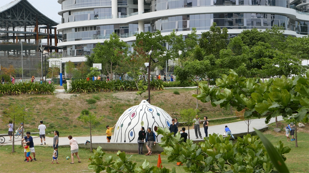 適合台中居民來拍照、打卡的地點 - 大里東湖公園