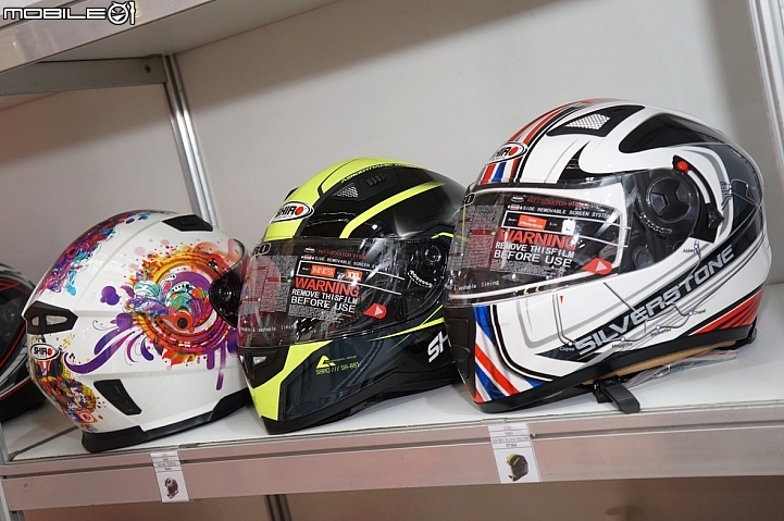 [2018台北機車展]展場各式安全帽重點整理
