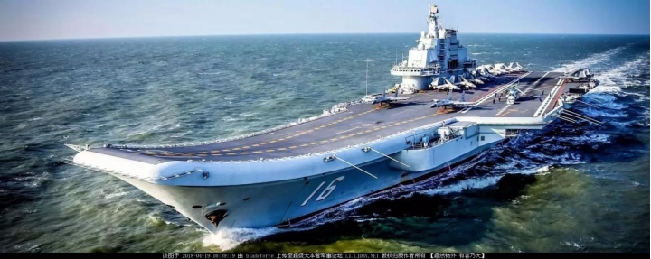 共匪航母牛皮紙糊的，臺軍熊三可滅之。