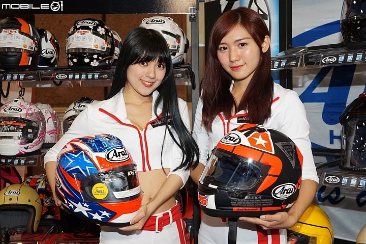 [2018台北機車展]展場各式安全帽重點整理