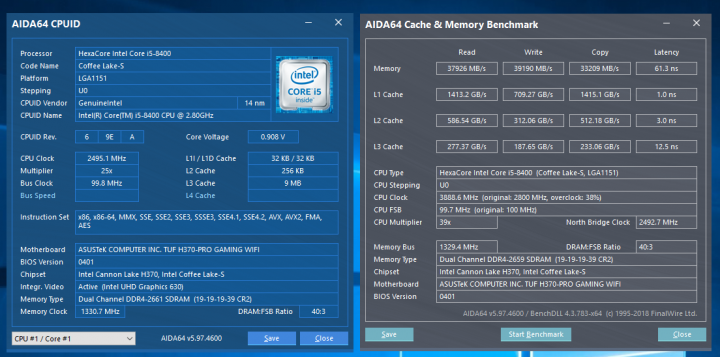 軍規之王 ASUS TUF H370-PRO GAMING 輕測試!