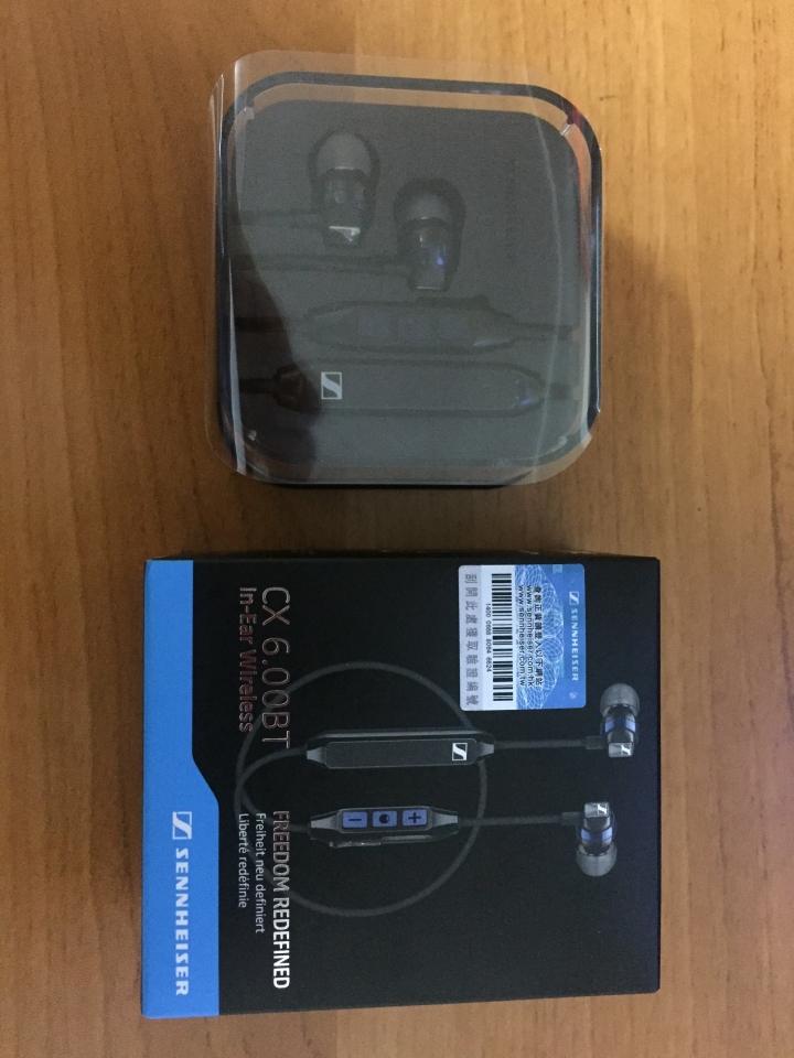 聲海 SENNHEISER CX 6.00BT 藍牙無線入耳式耳機 簡單開箱