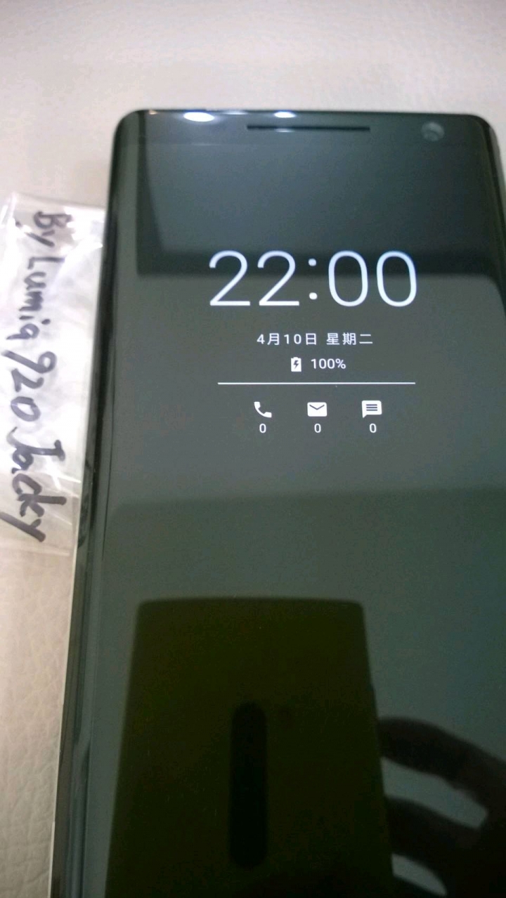 Nokia8 Sirocco開箱啦！圖~會慢慢變多!（新增人臉辨識、wifi通話、直播設定）