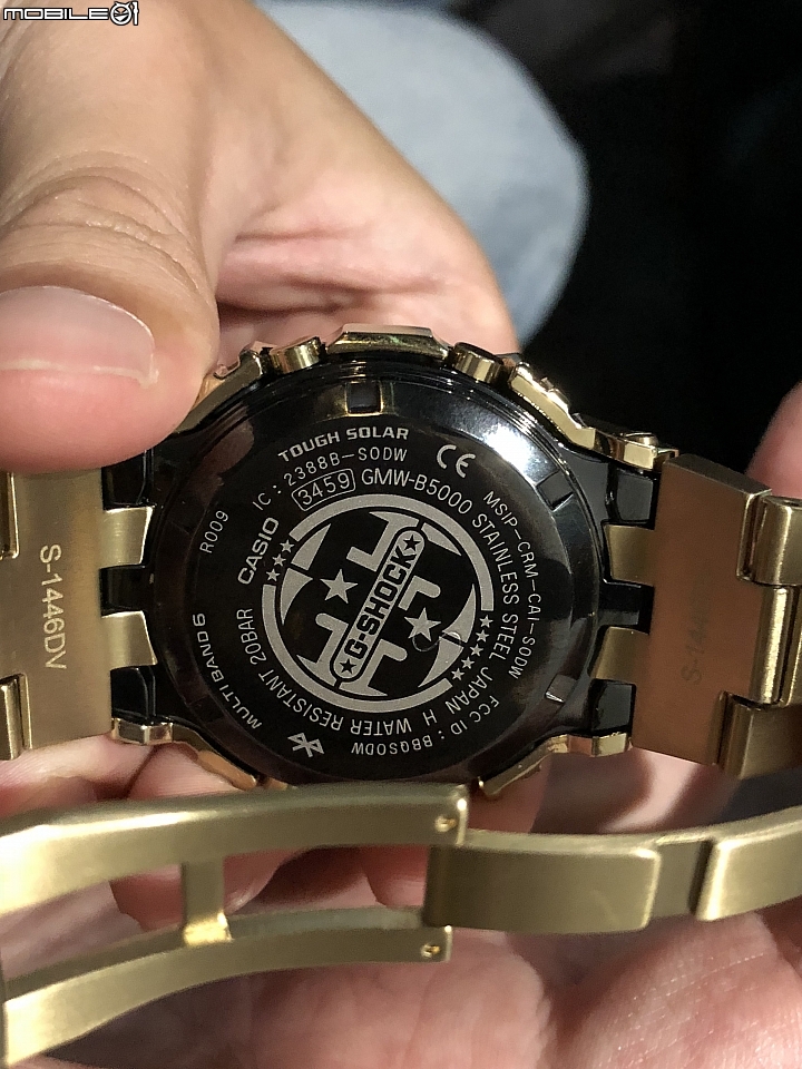 [活動體驗] CASIO G-SHOCK GMW-B5000 網友體驗發表會心得