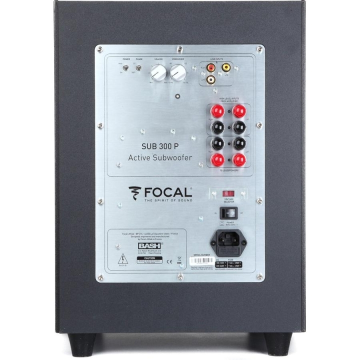 Costco 官網上的 Focal劇院組 重低音接線問題