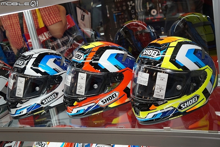 [2018台北機車展]展場各式安全帽重點整理
