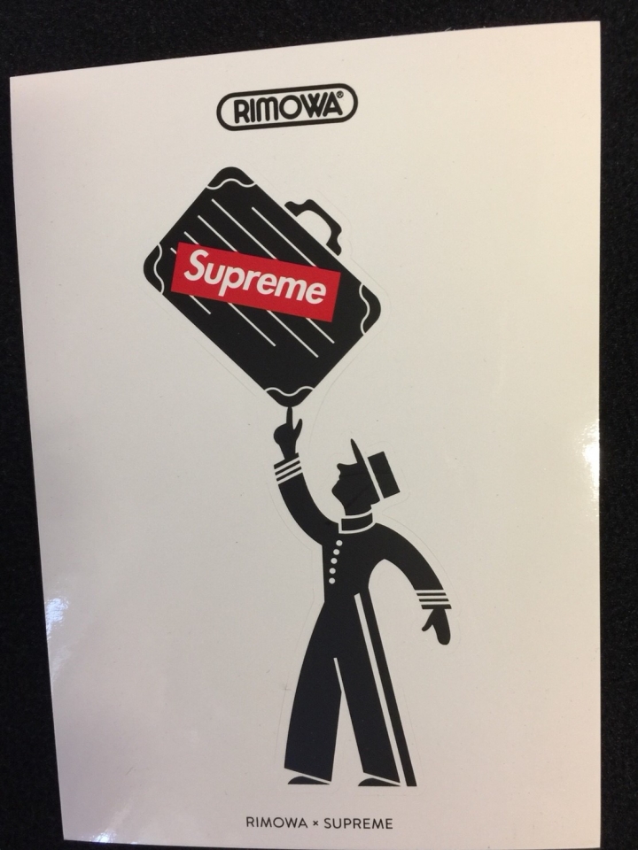 Supreme®/RIMOWA Topas Multiwheel suitcases