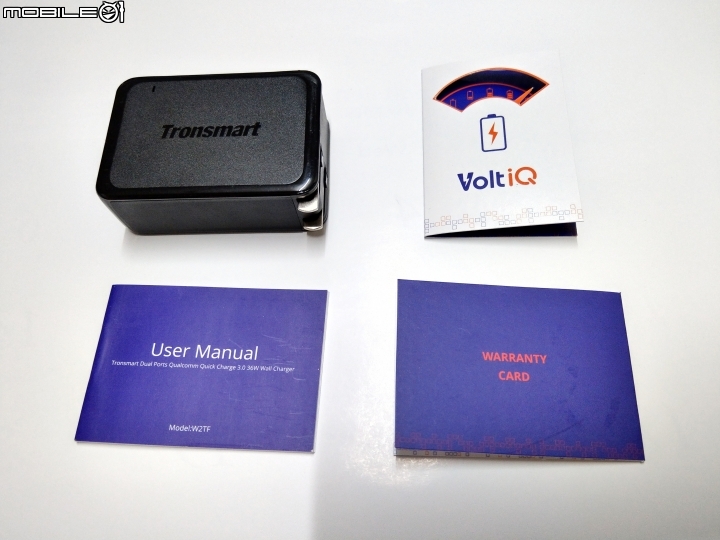 ［開箱］Tronsmart – QC 3.0 雙孔快速充電器