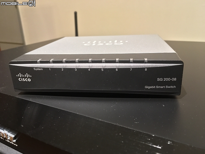 數位串流的高速公路 SG-200-08 開箱