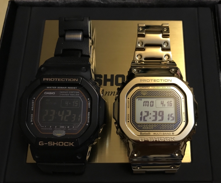 新手加入！人買我買，黃金GMW-B5000TFG-9 特別版！開箱文