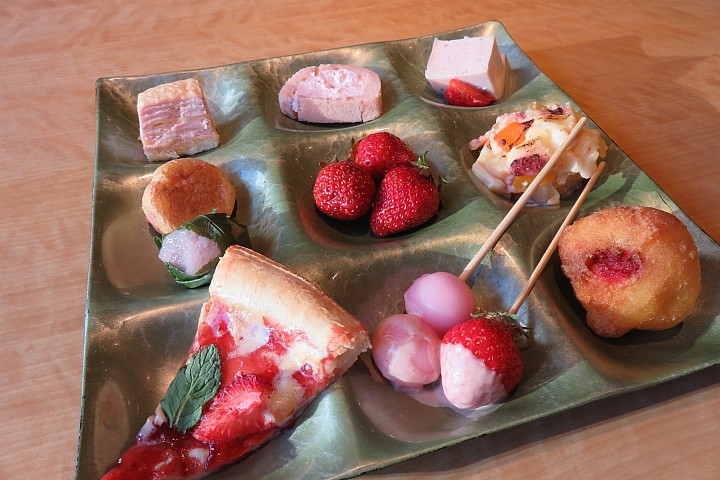 【東京都】到正宗日本料理Buffet「大地的禮物」享用草莓甜點