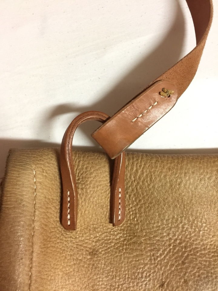 Ragcult 鹿革messenger bag