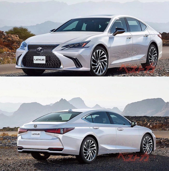 大改款 lexus es 來了 無偽裝現身