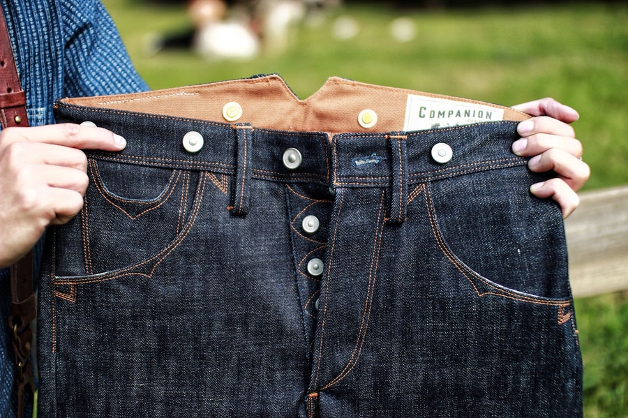[實穿分享] 牛仔很忙! Companion denim Nil02Fn 18oz 重磅原色牛仔褲!