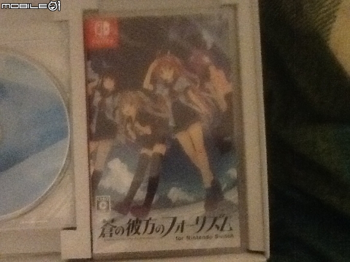 Switch首款Galgame蒼之彼方開箱