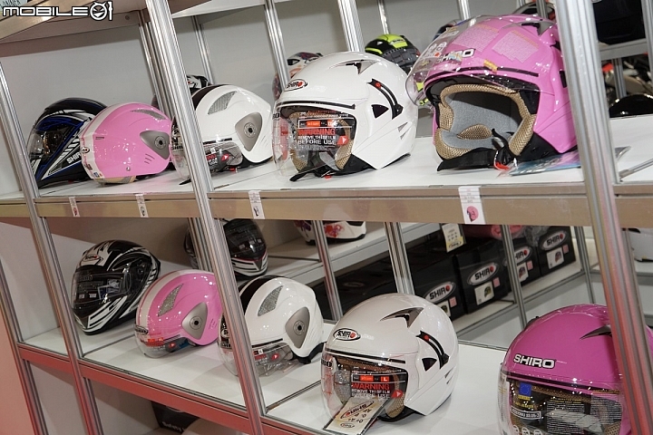 [2018台北機車展]展場各式安全帽重點整理