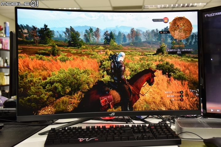 工作裝逼神器ASUS XG32VQ開箱