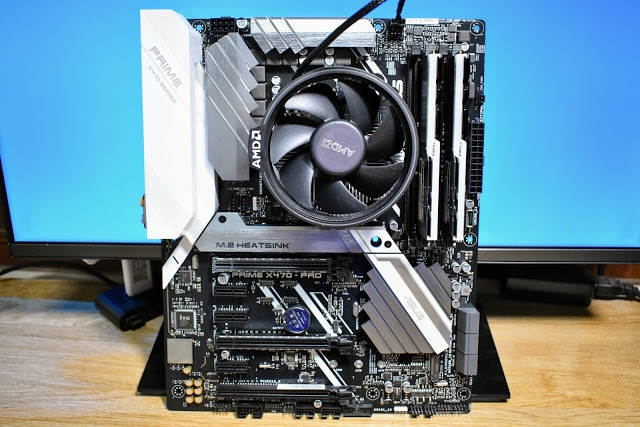 R7 2700 & ASUS PRIME X470-PRO 白騎士降臨 輕開箱~