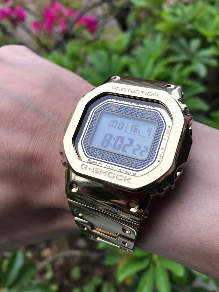 新手加入！人買我買，黃金GMW-B5000TFG-9 特別版！開箱文
