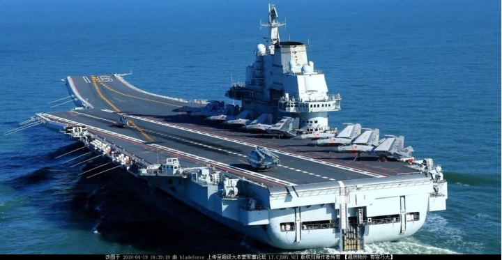 共匪航母牛皮紙糊的，臺軍熊三可滅之。