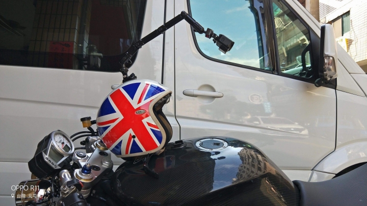 人因地圖 車用平板電腦架+GoPro支架重機支架運動攝影機支架