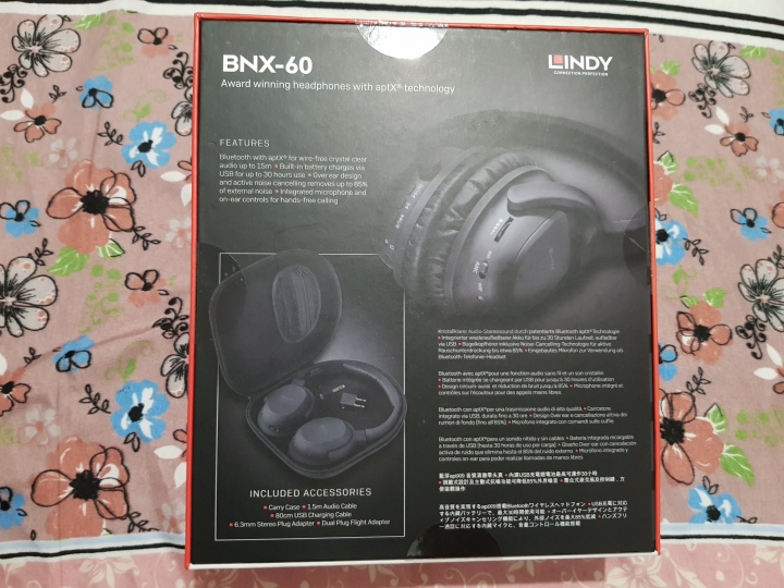 天籟之音，LINDY 73136-BNX-60讓您的聽覺..耳目一新